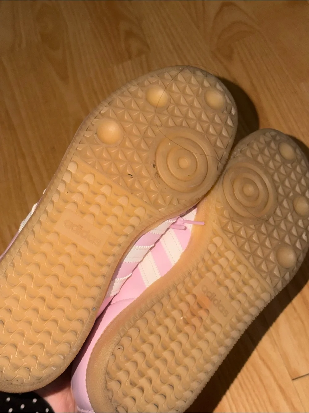 adidas Pink and White Women's Sneakers